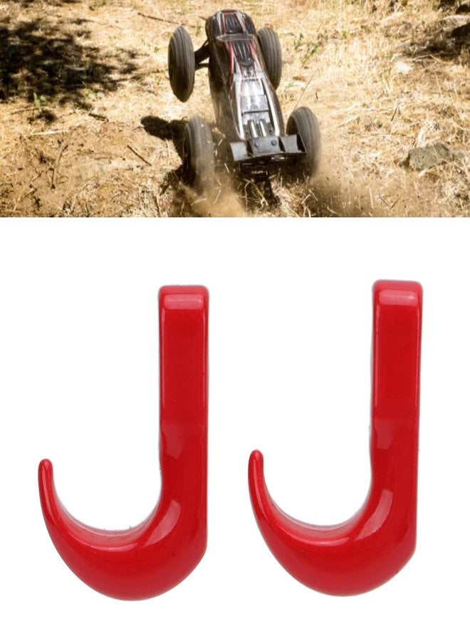 Astibym RC Tow Hook, Light Easy to Install RC Trailer Hook Authenticity for 1/24 Scale Model Mounting(red), car Model Accessories - Image 5